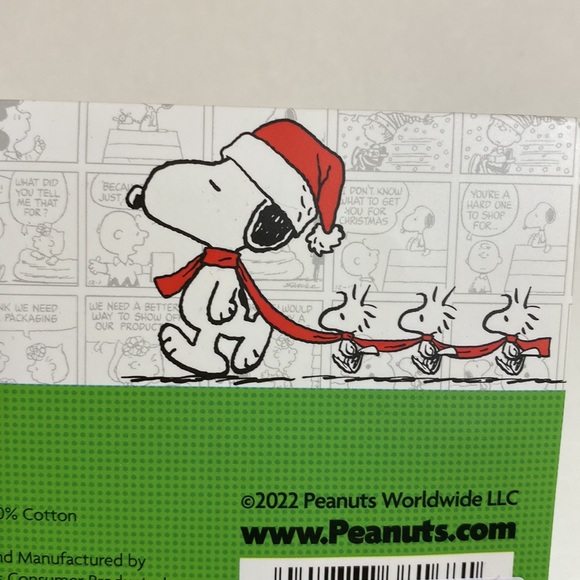 Snoopy apron & spoon rest set NWT! Merry Christmas and Joy print - Picture 12 of 16